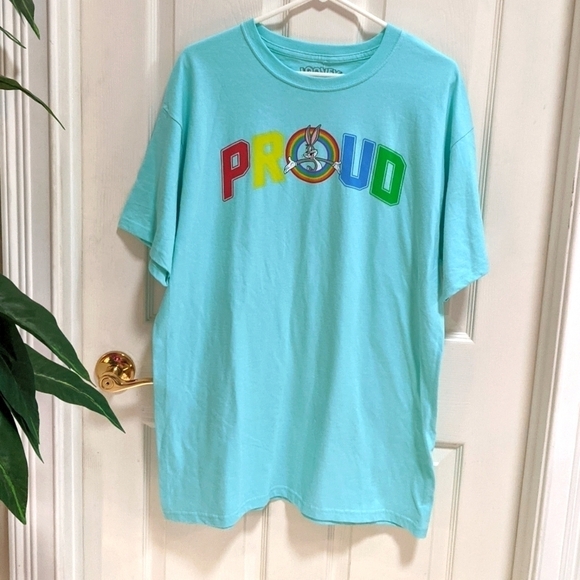 Looney Toons Men's Pride Graphic Short Sleeve Tee - Picture 1 of 5